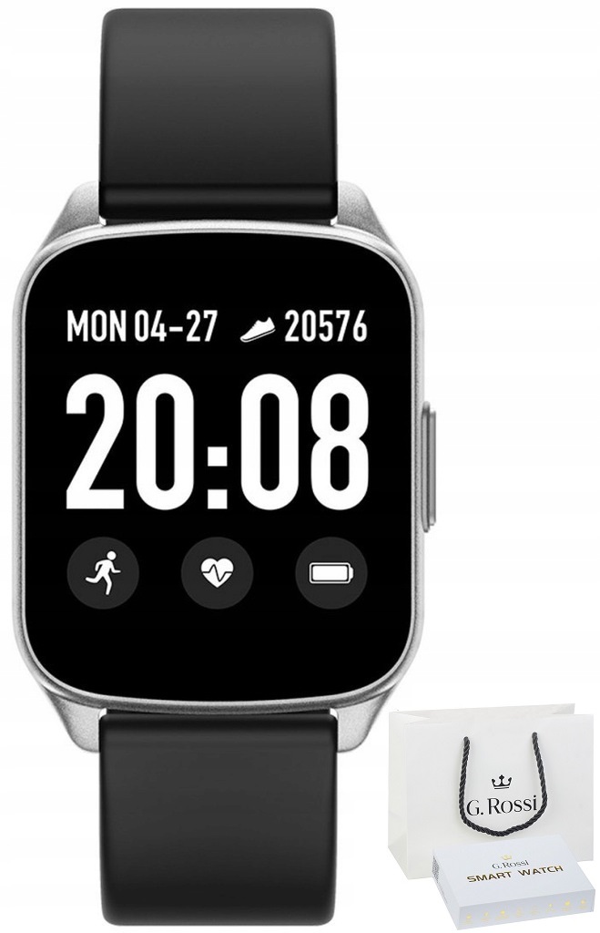 

Zegarek Damski Smartwatch G. Rossi Ciśnienie Sms