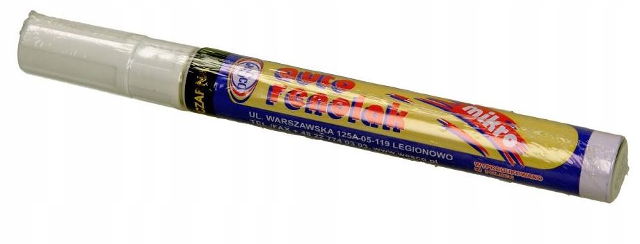 Pisak czarny do lakieru 8ml Auto-renolak Wesco Korektor rys