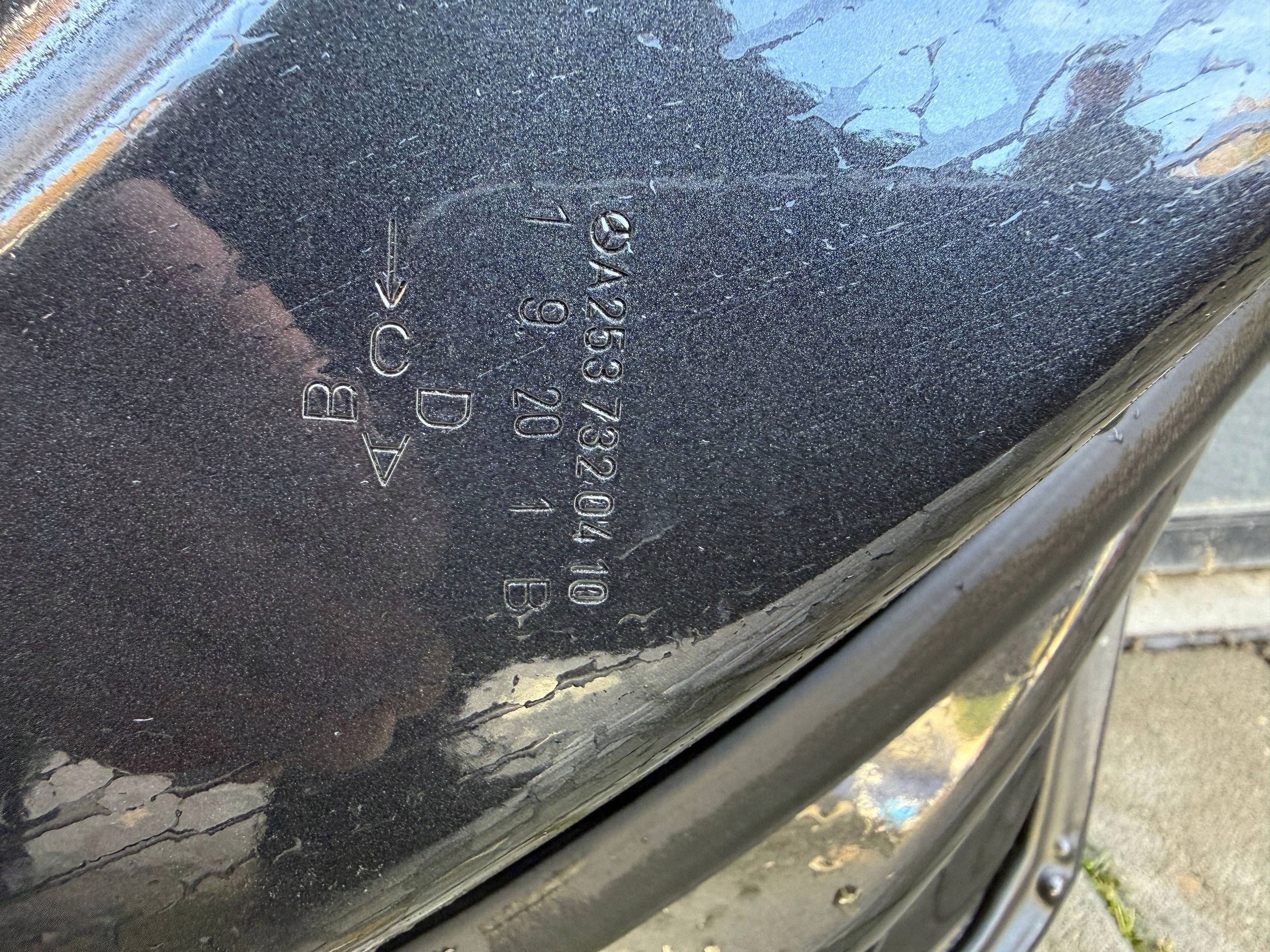Mercedes Glc W253 A253 tür heck rechts hinten