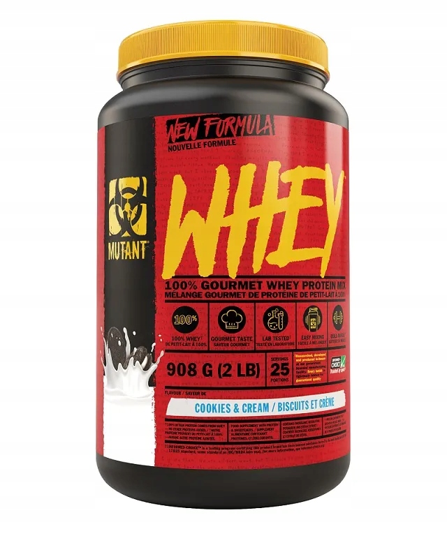 Mutant Whey Protein Cookies & Cream Prášek 908 g