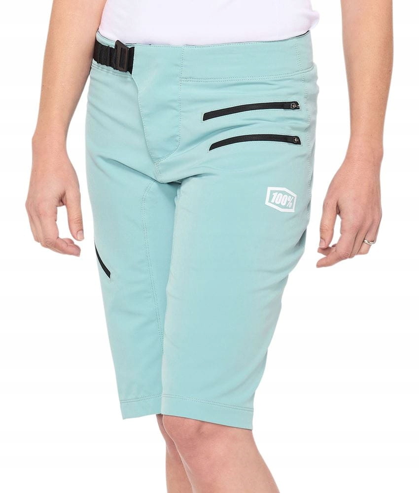 Kraťasy 100% Airmatic Women's Shorts Seamfoam XL