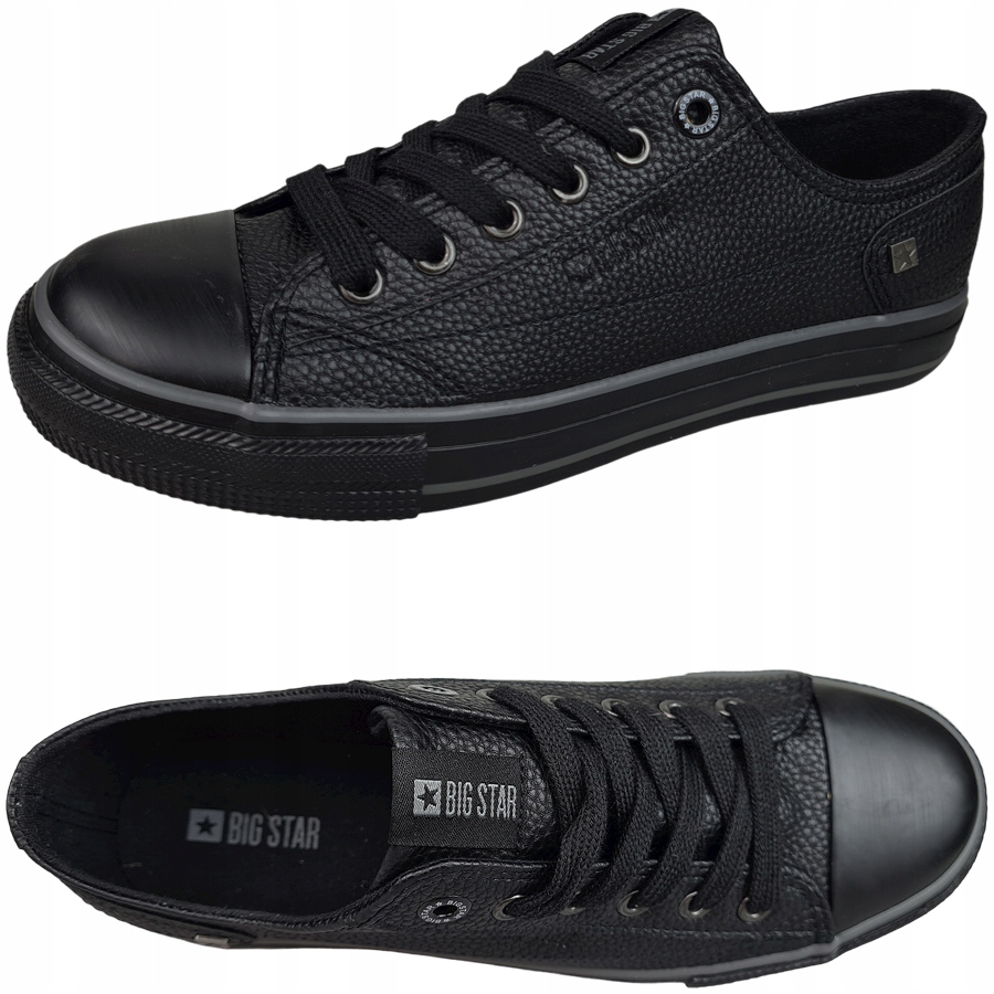 

trampki męskie czarne Big Star buty II174002 43