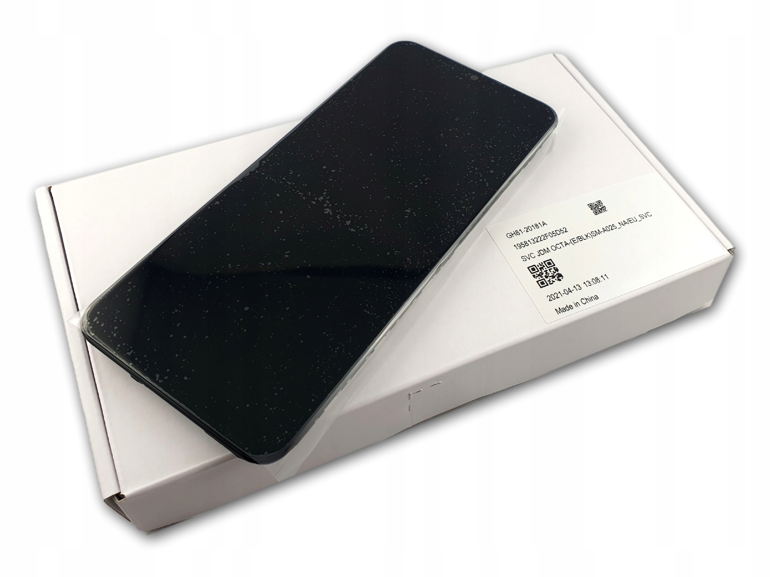 Samsung Galaxy A02s A025G Oryginalna Matryca Panel Ekran Dotykowy Ramka