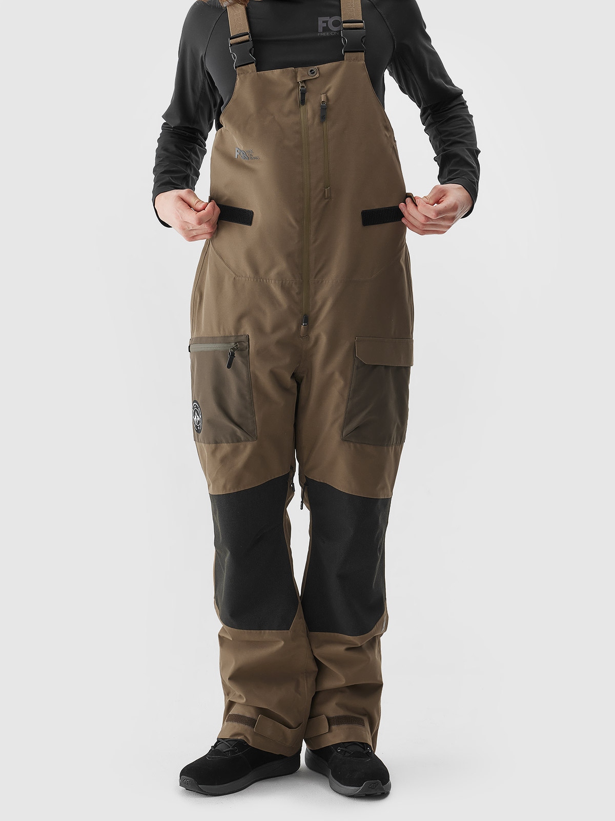 SPODNIE SNOWBOARDOWE 4F 4FAW23TFTRM346-81S-L Marka 4F