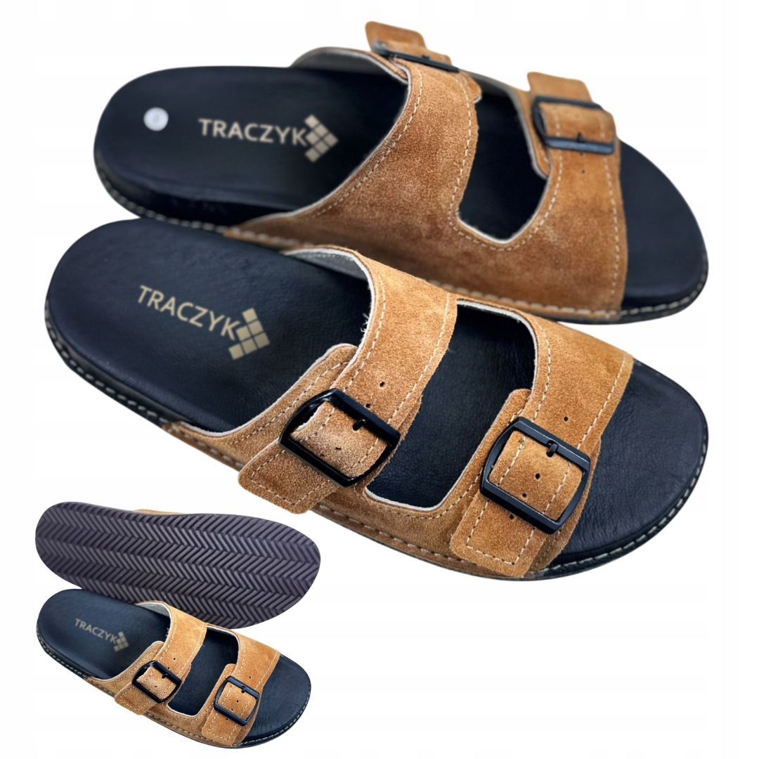 Nazouváky Pohodlné Z Přírodní Kůže Nastavitelné Fusbet Profilované vel.