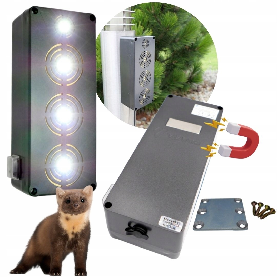 Odpuzovač Hlodavců, Kun A Potkanů Pro Vnitřní I Vnější Použití