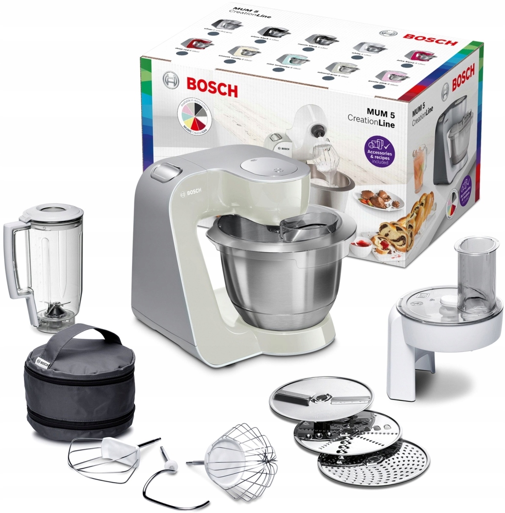 Robot planetarny Bosch MUM58L20 1000W 3,9l blender rozdrabniacz akcesoria