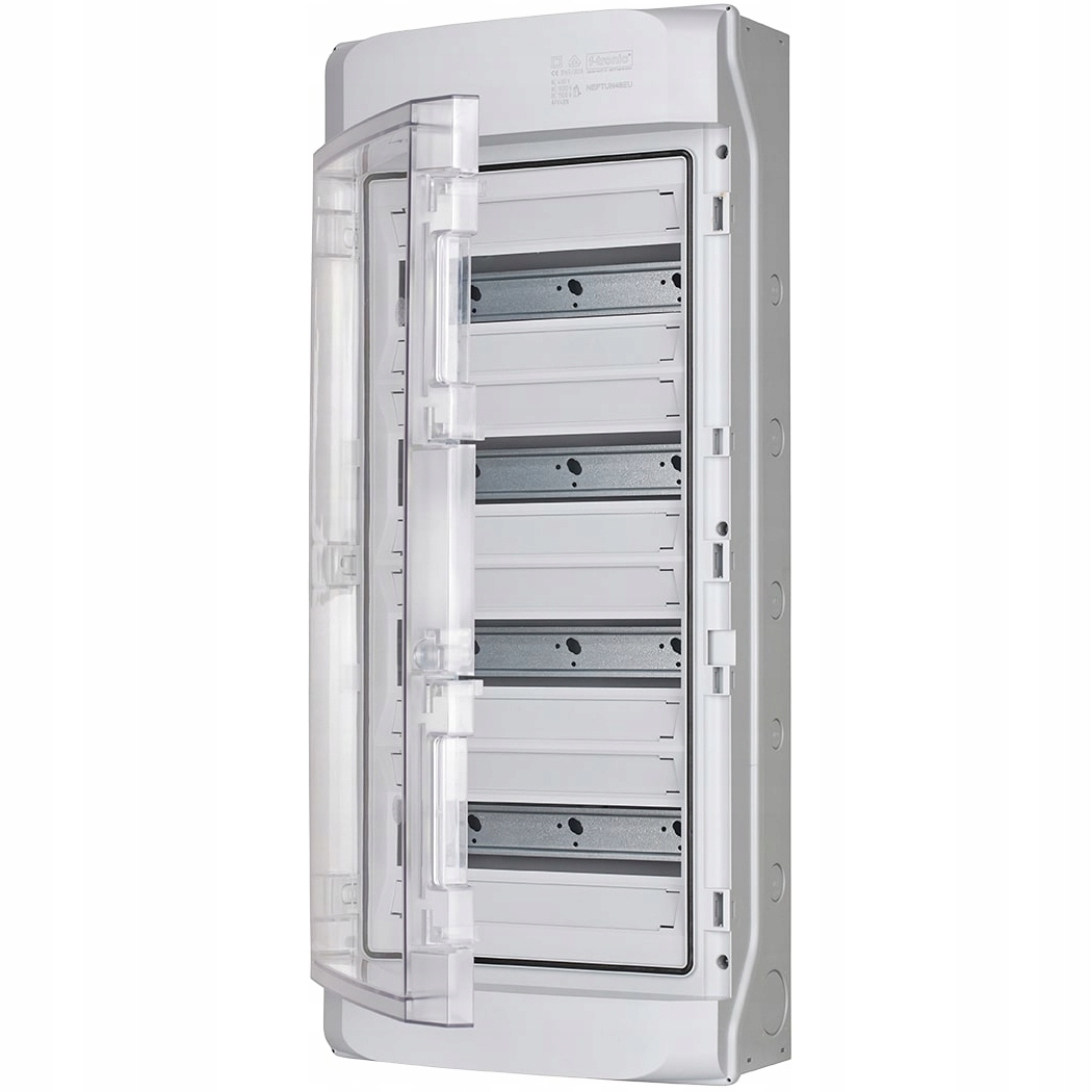 F-tronic Neptun Rozdzielnica Natynkowa 4x12 Hermetyczna IP65 Transparentna