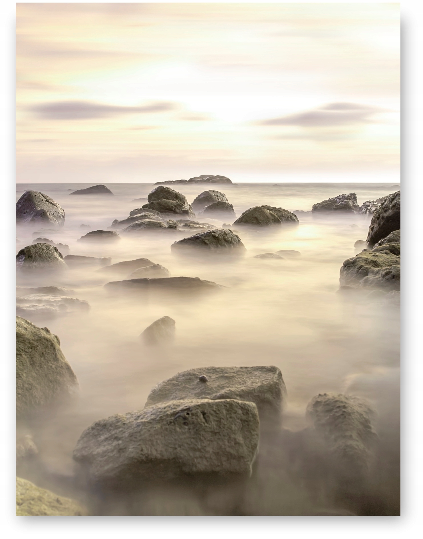 

Morze Mgła Beż plakat obraz 30x40 cm obraz #114