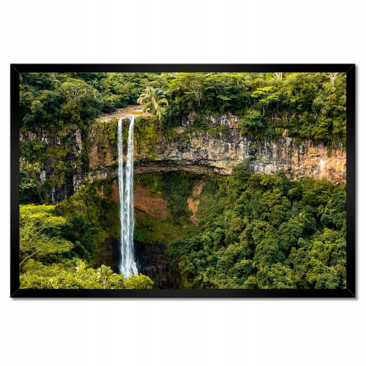 Plakáty v rámu 60x40 Vodopád Krajina