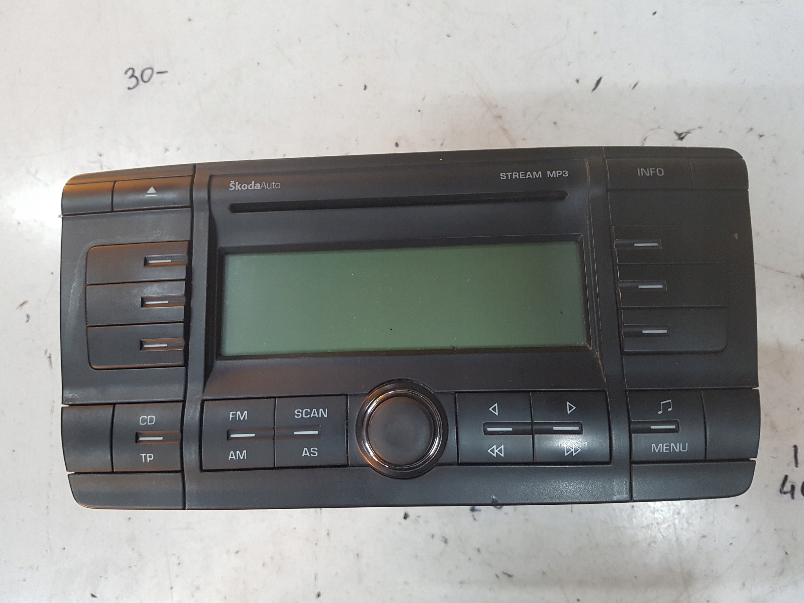 1Z0035161C - SKODA OCTAVIA 2 II 04 - 07R CD радіо головний пристрій