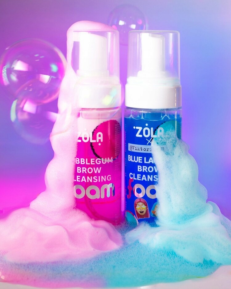Šampon Bubblegum pěna na obočí od @viktorinavika Zola 150 Ml