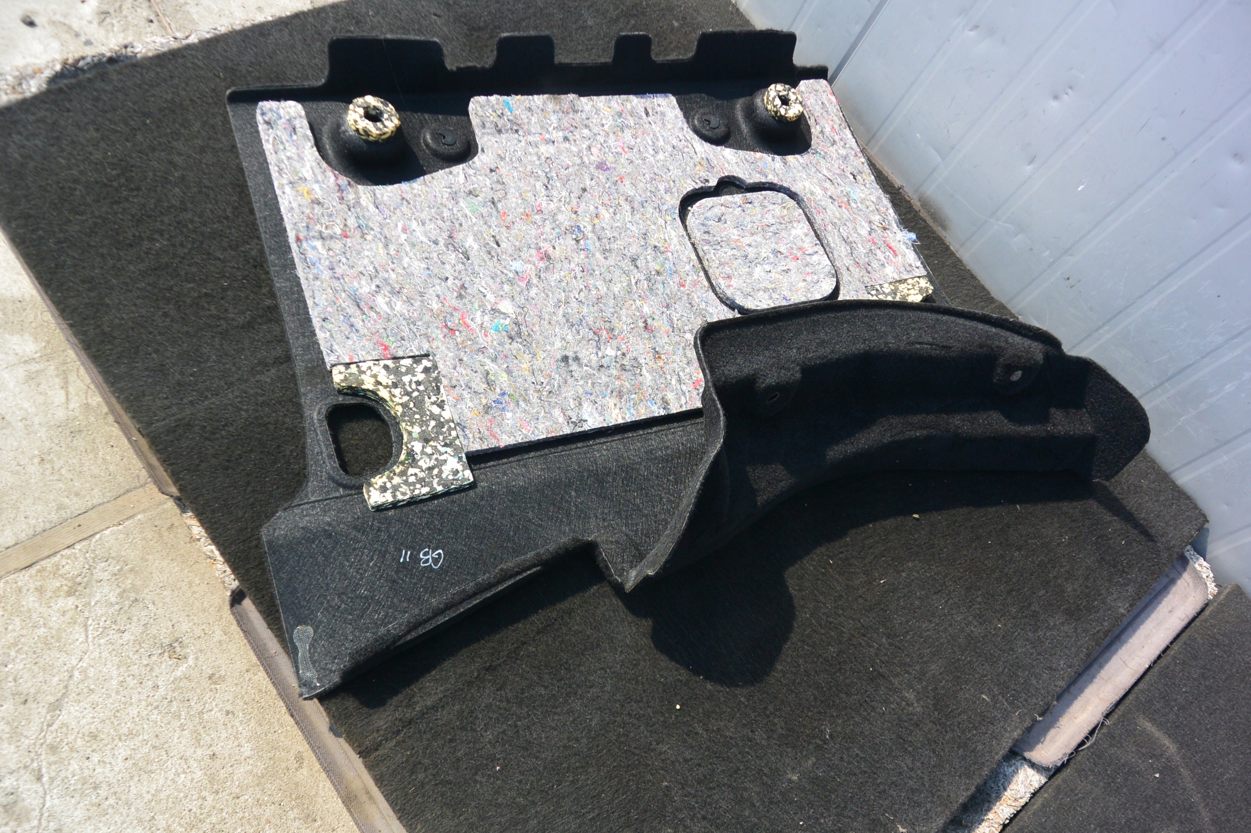 mats upholstery boot MASERATI GHIBLI III