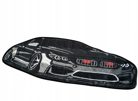 Koberec Sportovní auto M4 Černý Automobilový Dárek Y2K Podložka 40 x 120 cm