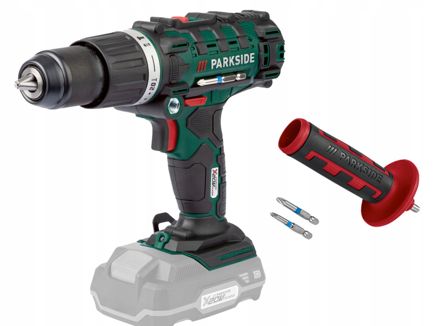 PARKSIDE Akumulatorowa Wkrętarka Udarowa 20V + AKU Marka Parkside