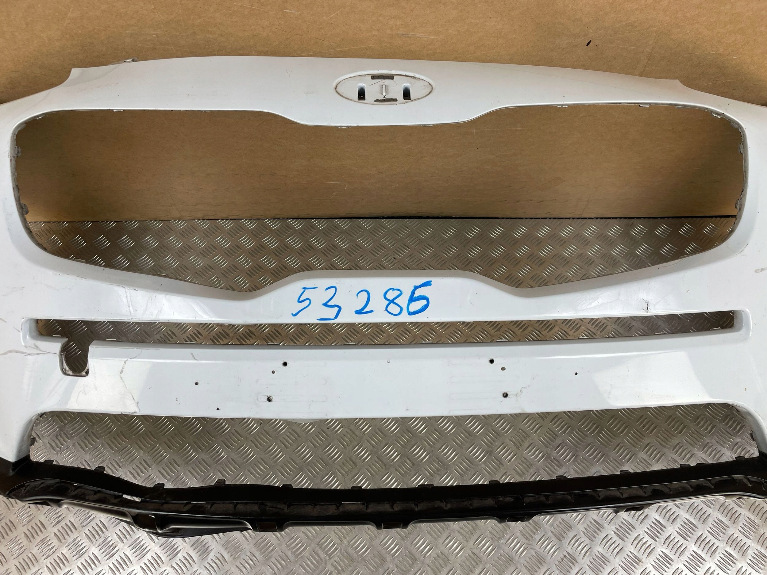 bumper front front KIA SPORTAGE IV QL before lift 2015-2018 86511F1000