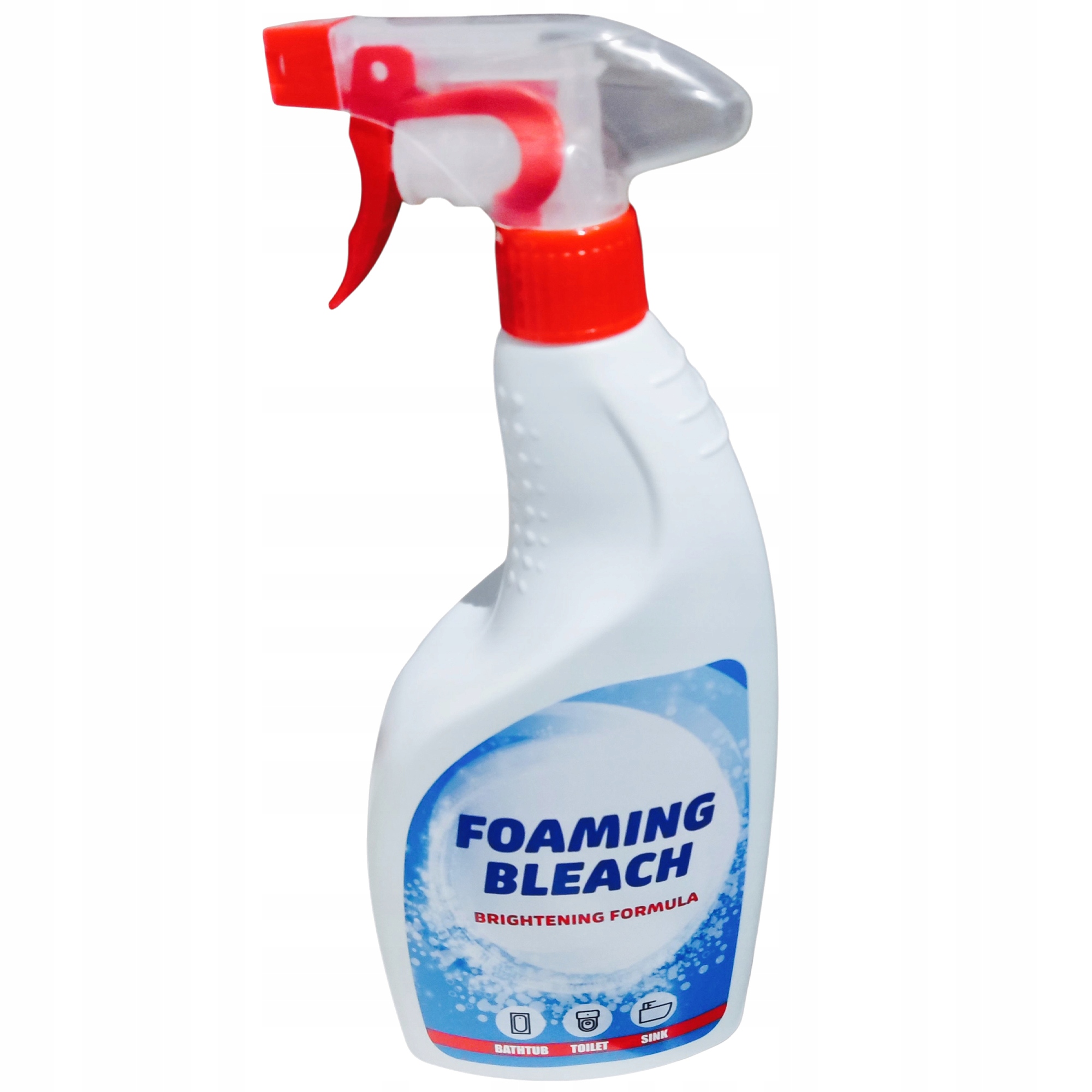 Levně Tekutý pěnový bělící přípravek na Wc vanu a dřez 750 ml