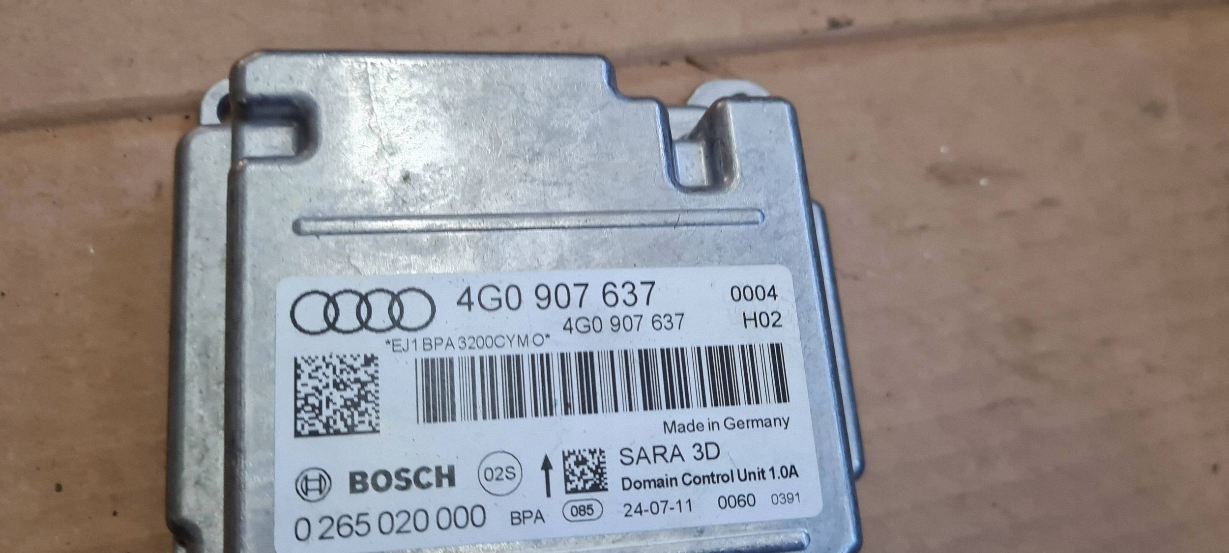 A7 4G module control unit PRZYSPIESZENIA 4G0907637 A6 C7 4G