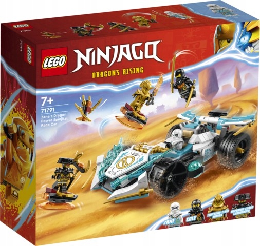 Lego Ninjago Smocza Moc Zane'a Wyścigówka Spinjitzu 71791