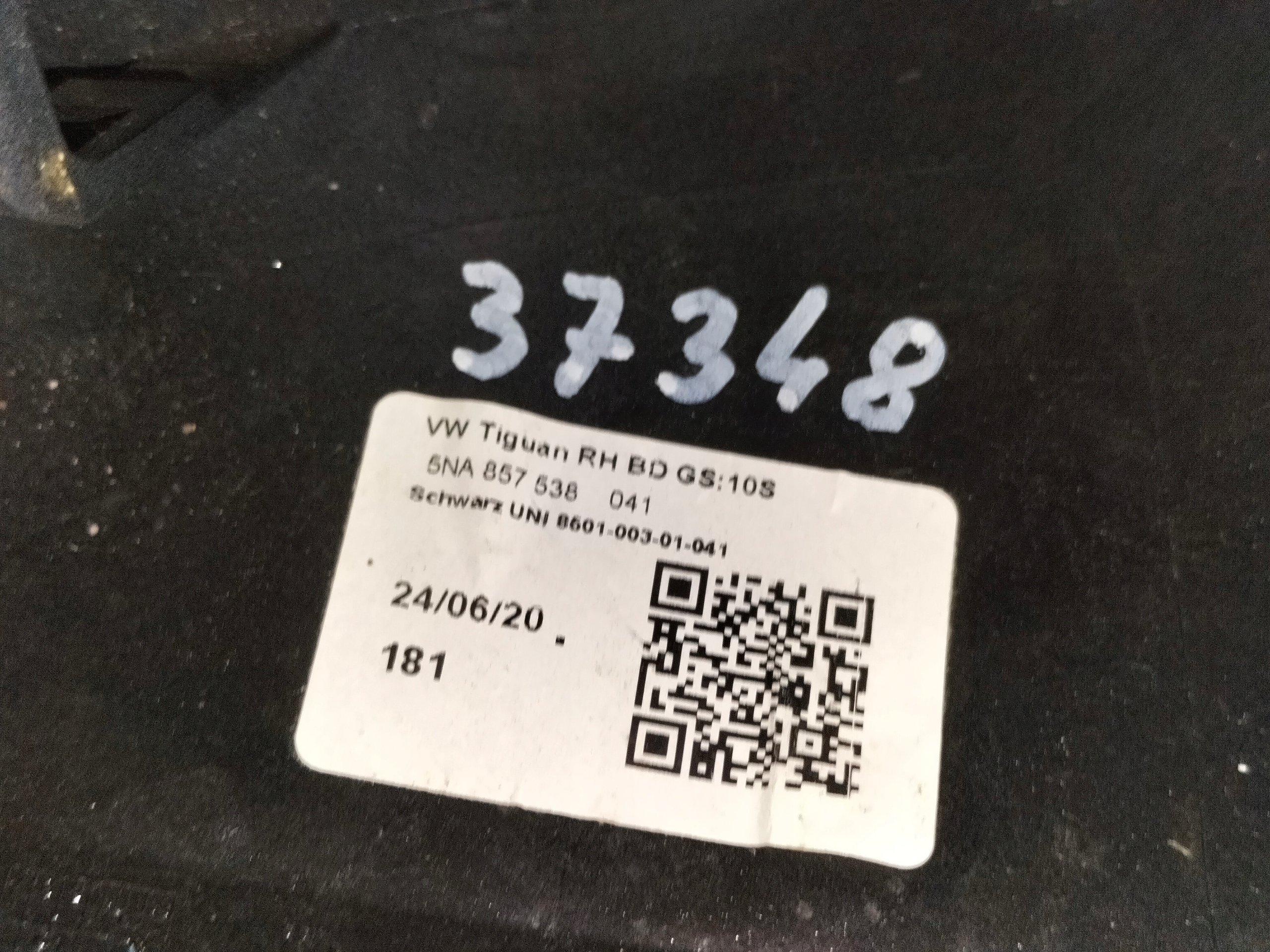 cover cap mirrors right VW TIGUAN II 16