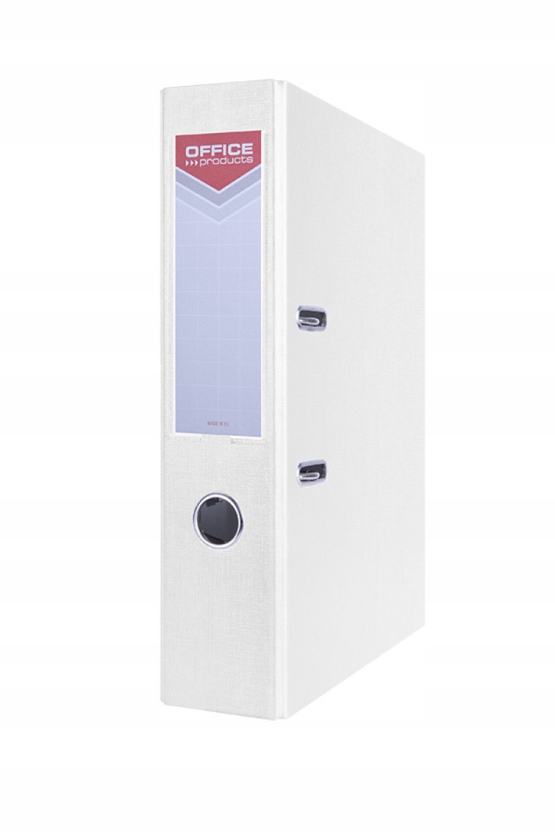 Segregator Officer PP A4/75mm biały dźwigniowy