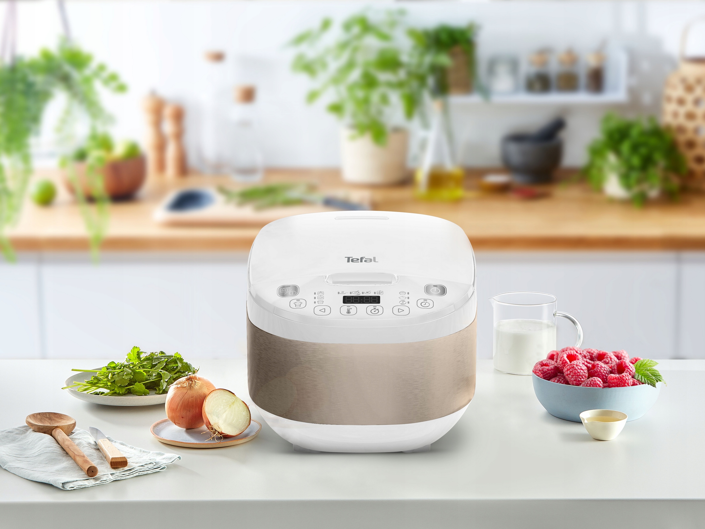 Multicooker TEFAL SimplyCook Plus RK6221E1 12w1 4l koszyk Liczba programów 12