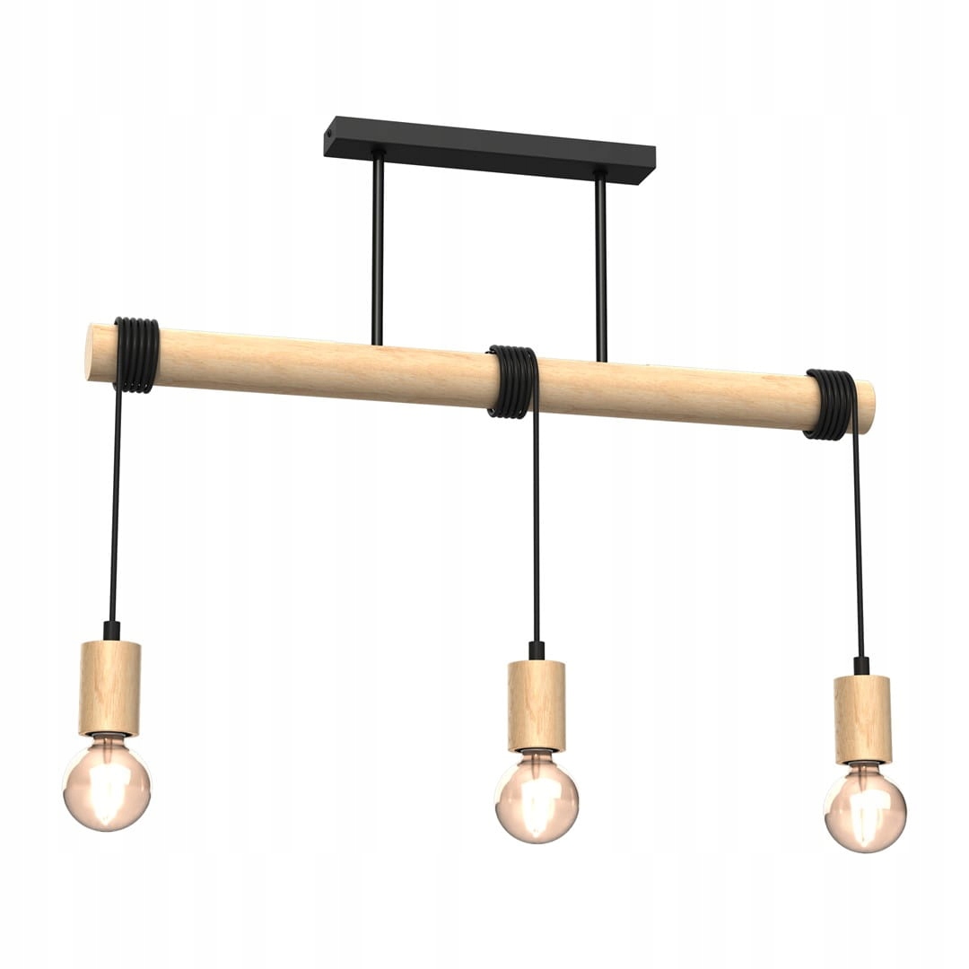 Lampa s dlouhými kabely Viga jídelna