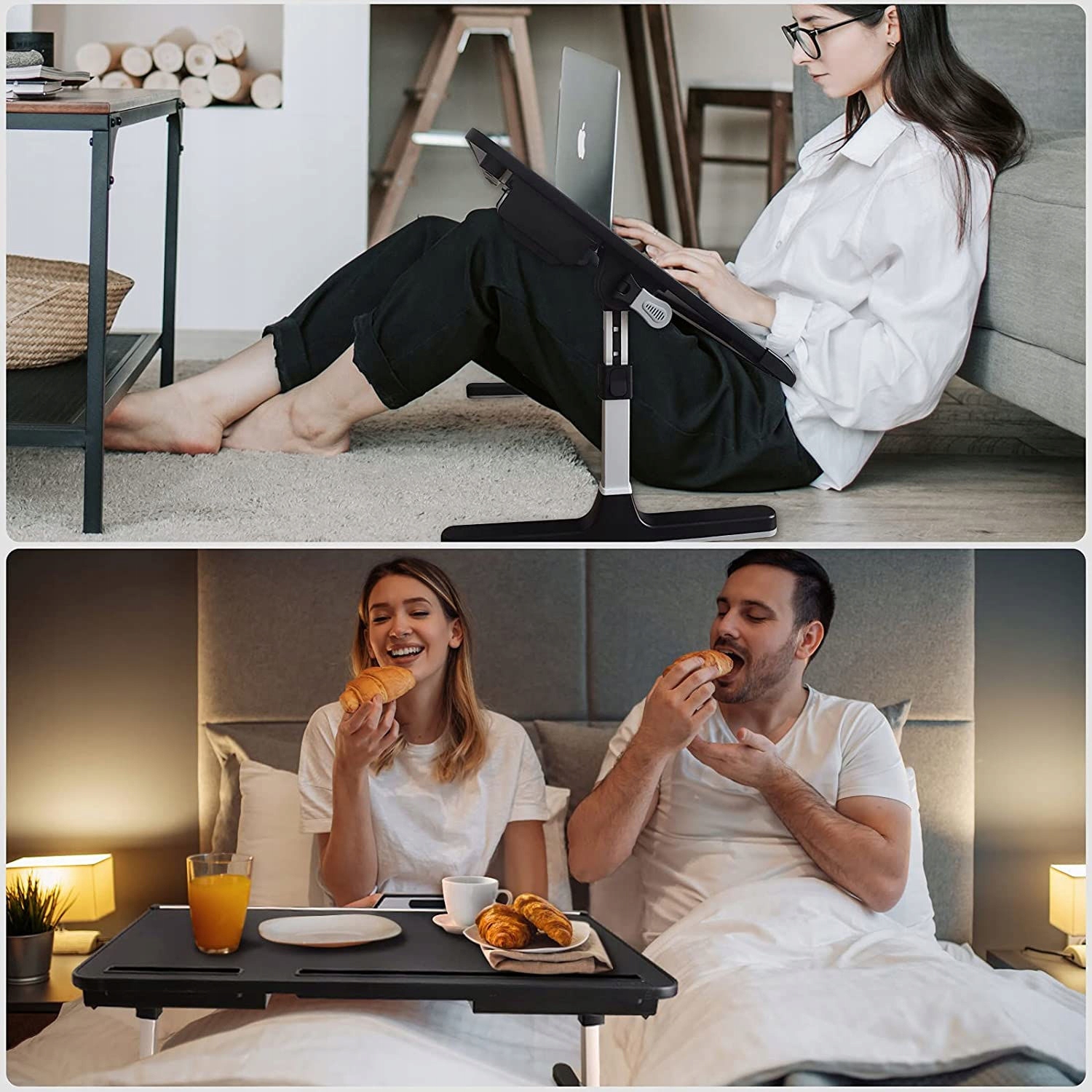 MOZOS GAME-SL2 DUŻY STOLIK PODSTAWKA POD LAPTOPA ŚNIADANIOWY DO ŁÓŻKA ERGO+ Informacje o bezpieczeństwie CE WEEE