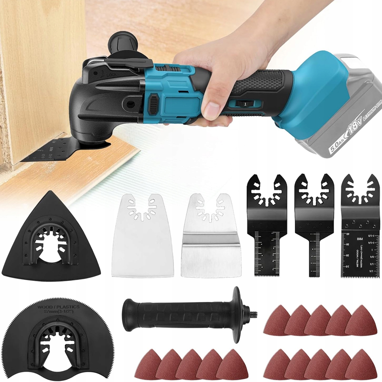 Multinarzędzie Wielofunkcyjne Z Ergonomiczną Rączką Antypoślizgową