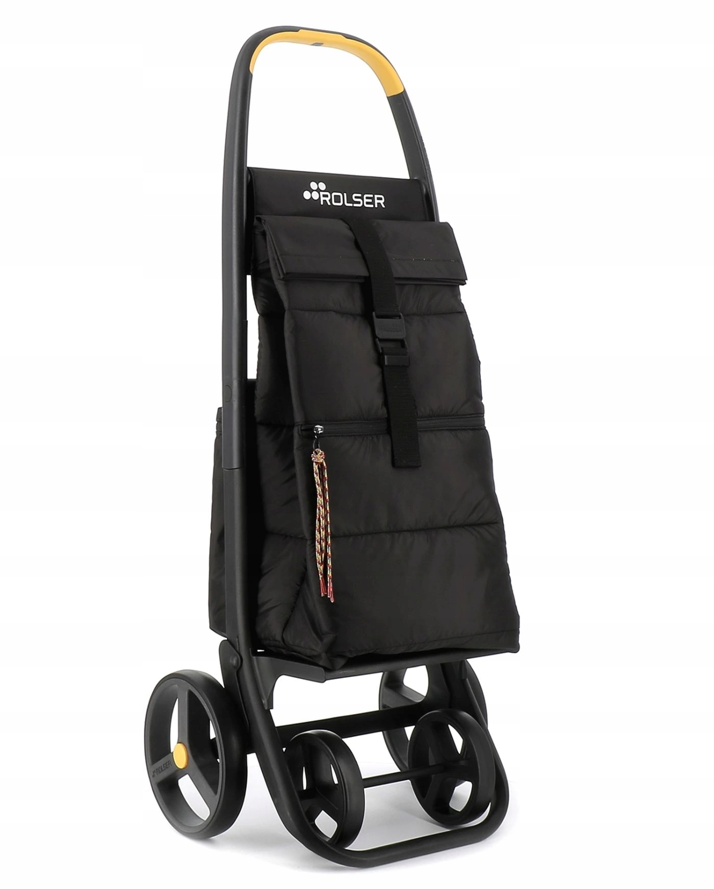 Rolser Clec Termo Polar 8 Plus, nákupní taška na kolečkách, černá