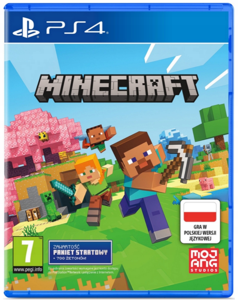 Minecraft PS4 PS5 po Polsku NOWA