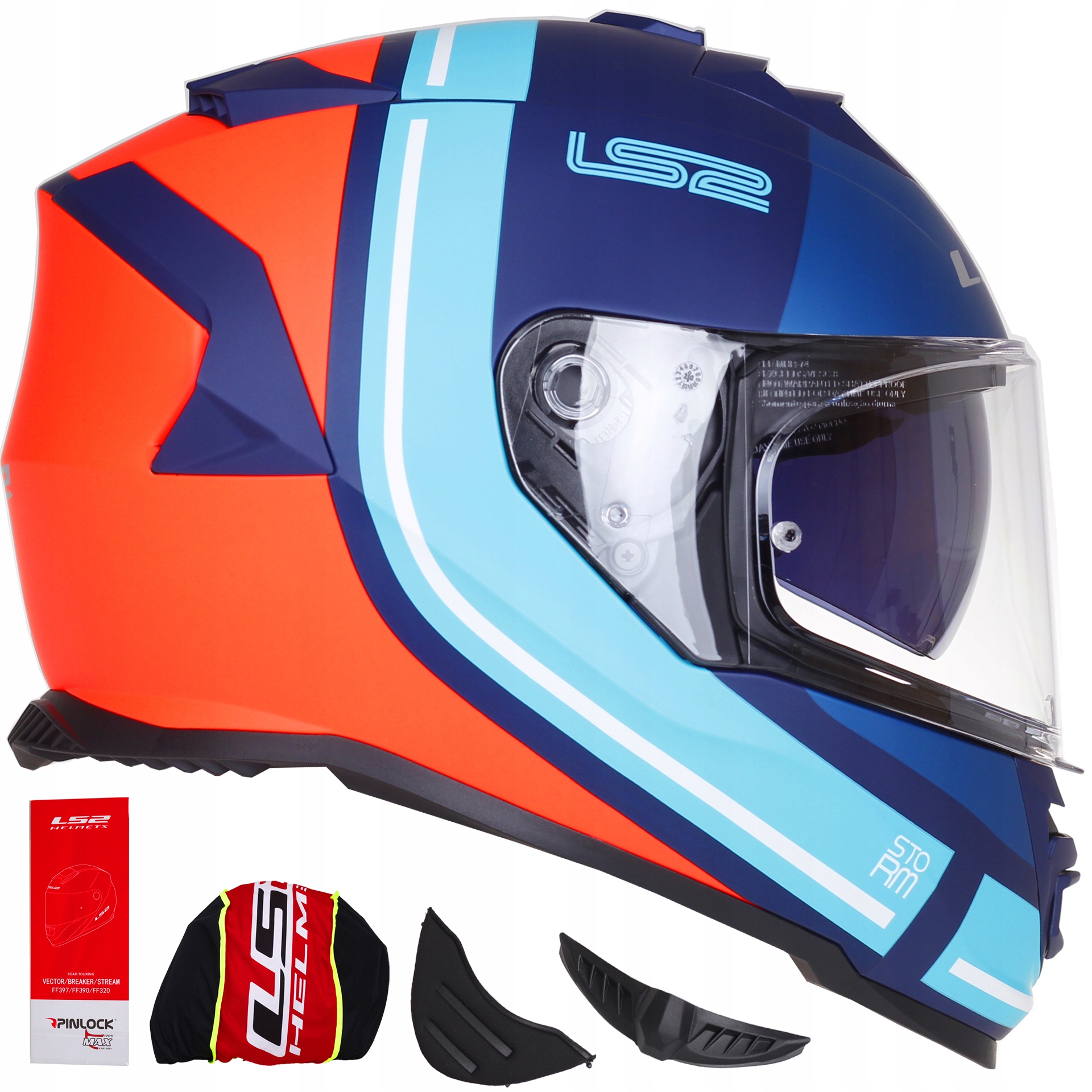 Motocyklová prilba LS2 Advant Storm Slant| Integrálna prilba Štvorkolka FF800