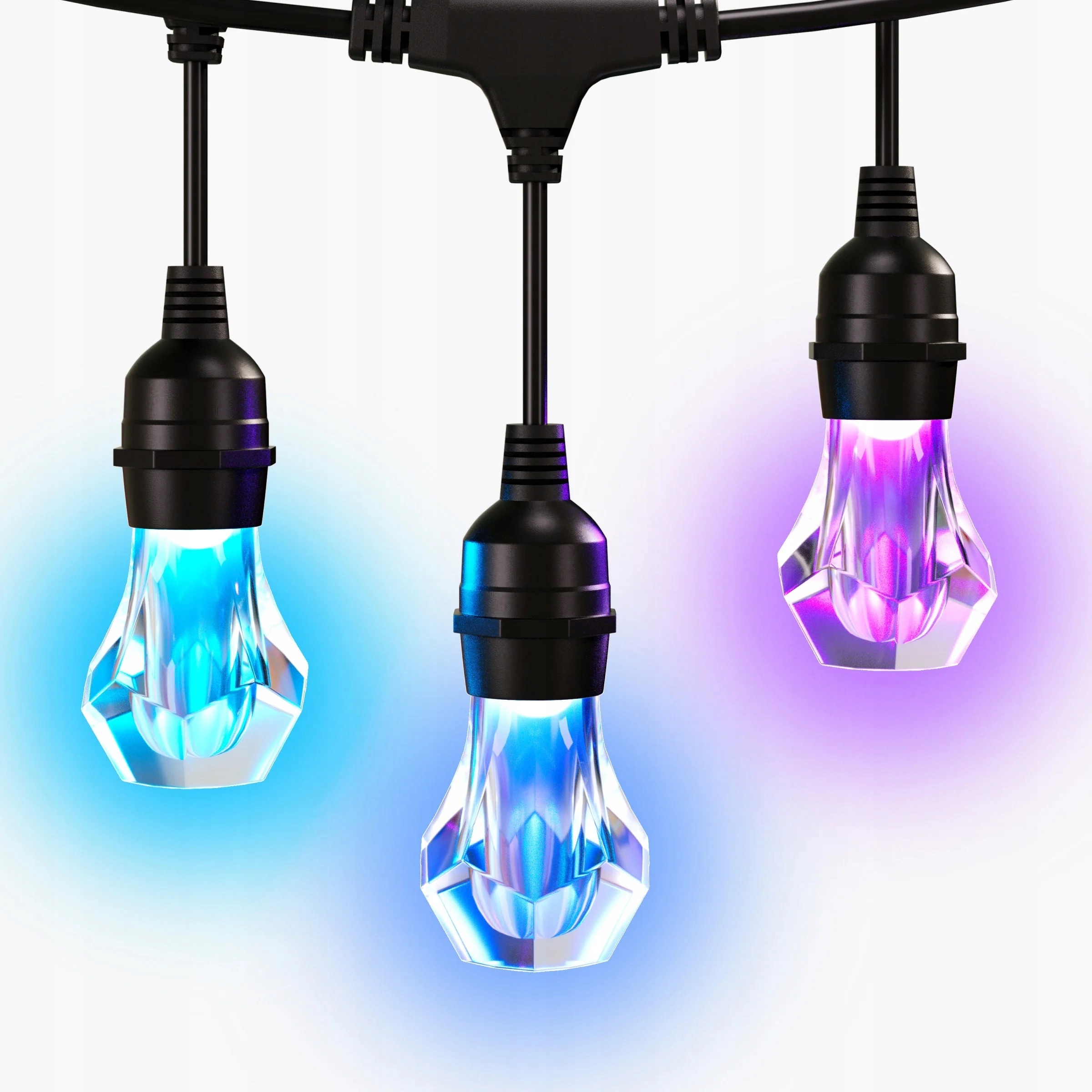 Nanoleaf Viacfarebné vonkajšie svietidlá 15 m, 55 Lm Rgb