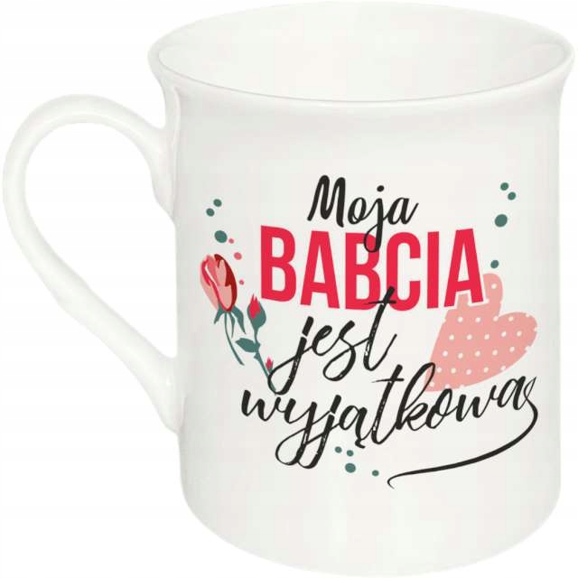 kubek NBC z rantem 290ml - Moja Babcia jest wyjątkowa — 4
