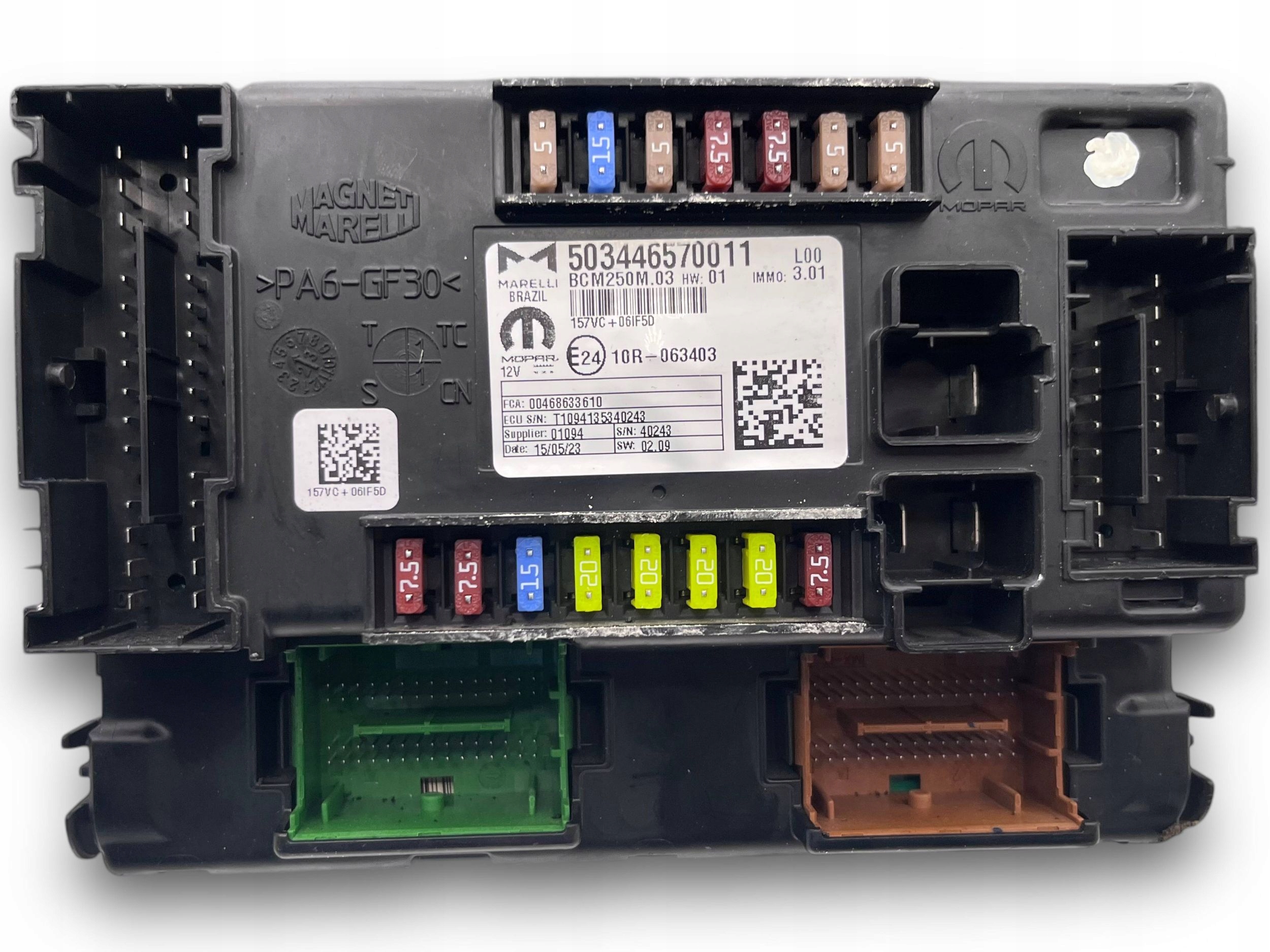 Fiat Ducato Module fusibles 503446570011