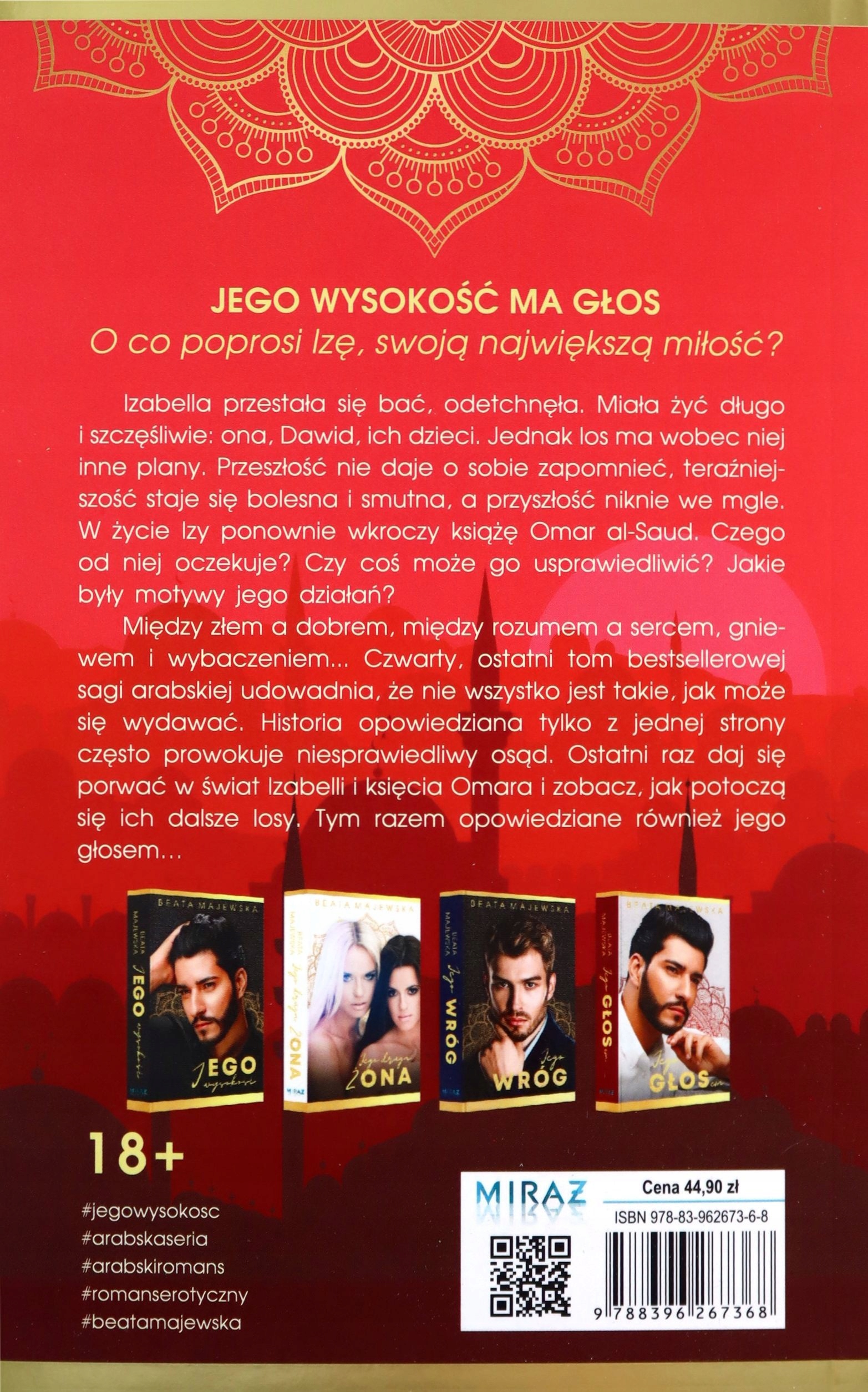 JEGO GŁOSEM Beata Majewska Gatunek Romanse