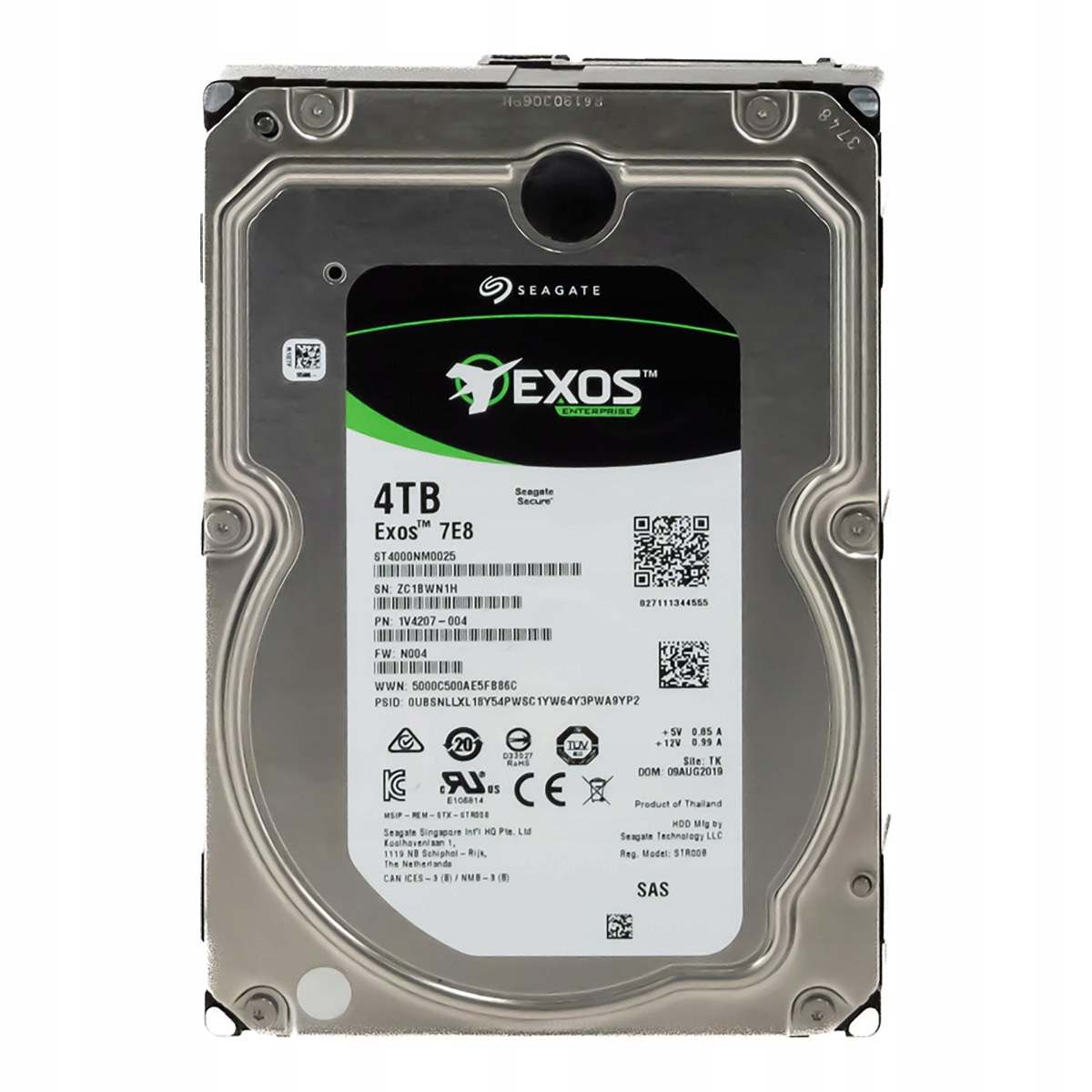 Seagate Exos 7E8 4TB SAS-3 7.2K 128MB 3.5'' ST4000NM0025