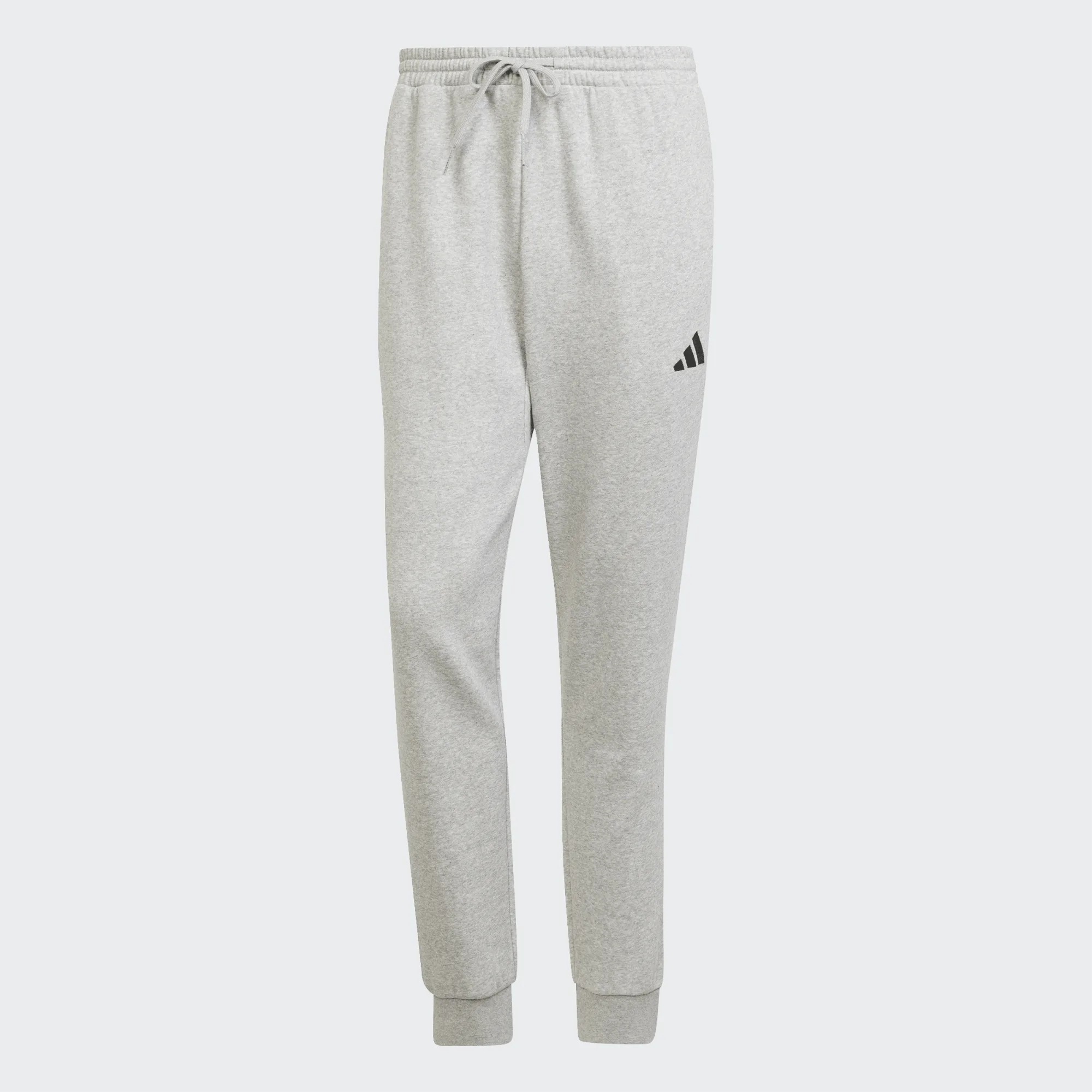 Dresové kalhoty Adidas Sportovní bavlněné pánské šedé JE3818 vel. L