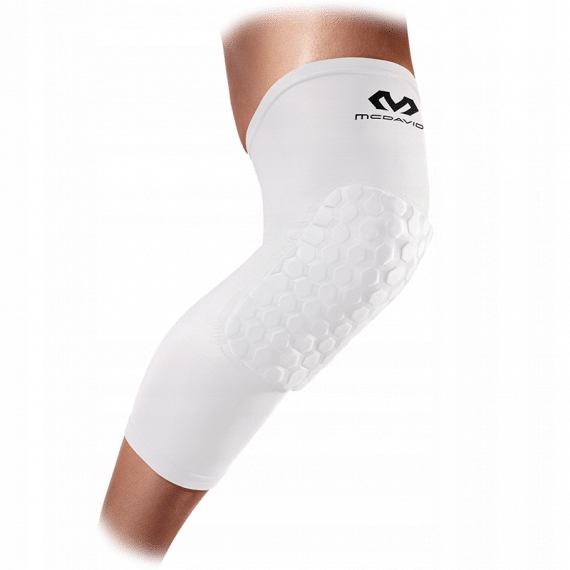 Chránič kolen McDavid 6446 2 kusy, bílý velikost S Chrániče