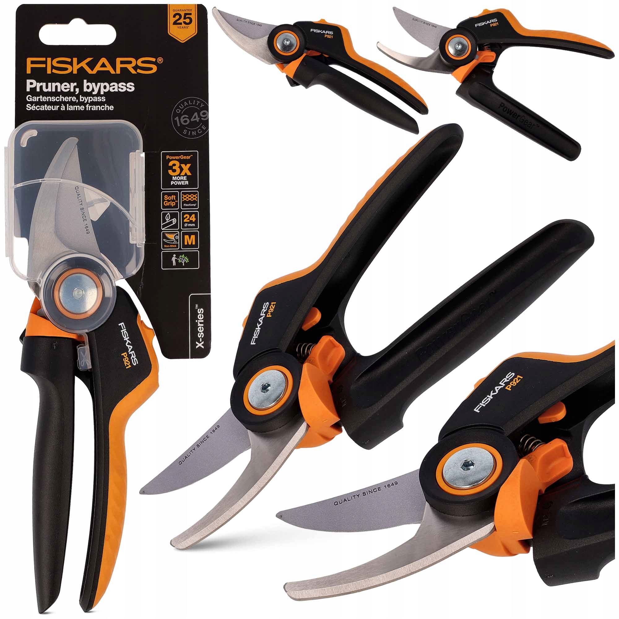 

Sekator Fiskars Nożycowy Do Gałęzi Ogrodowy 24 mm