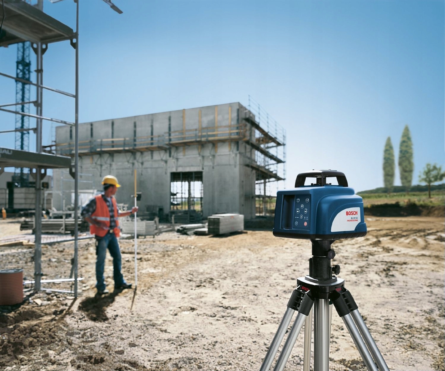 BOSCH LR 1 PROFESSIONAL ODBIORNIK LASEROWY Stopień ochrony IP65