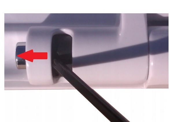 Zawiasy wolnoopadające desk Easy Cersanit K99-0141 Kolor biały