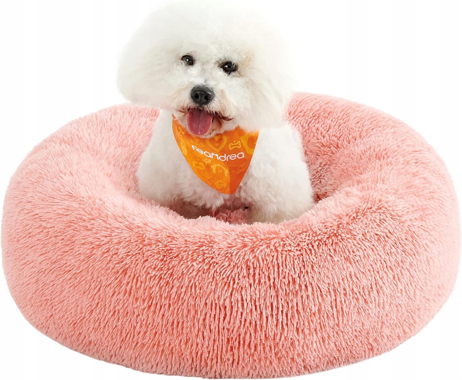 Levně polštář pro psa Feandrea růžový 72 cm x 72 cm