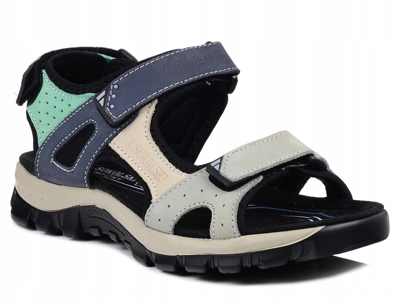 Sandały damskie sportowe skórzane T.Sokolski L26-614 trekkingowe 36