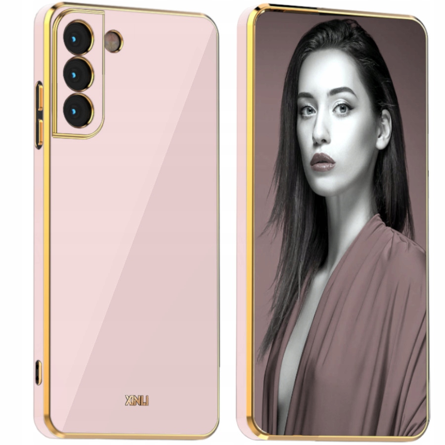 ETUI GLAMOUR SHINE DO SAMSUNG S21 FE + SZKŁO Stan opakowania oryginalne