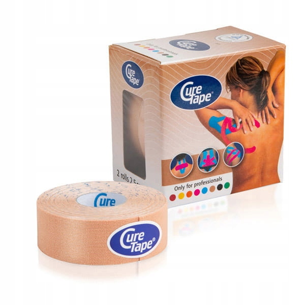 

CureTape Taśma do kinesiotapingu 2,5cmx5m tejpy