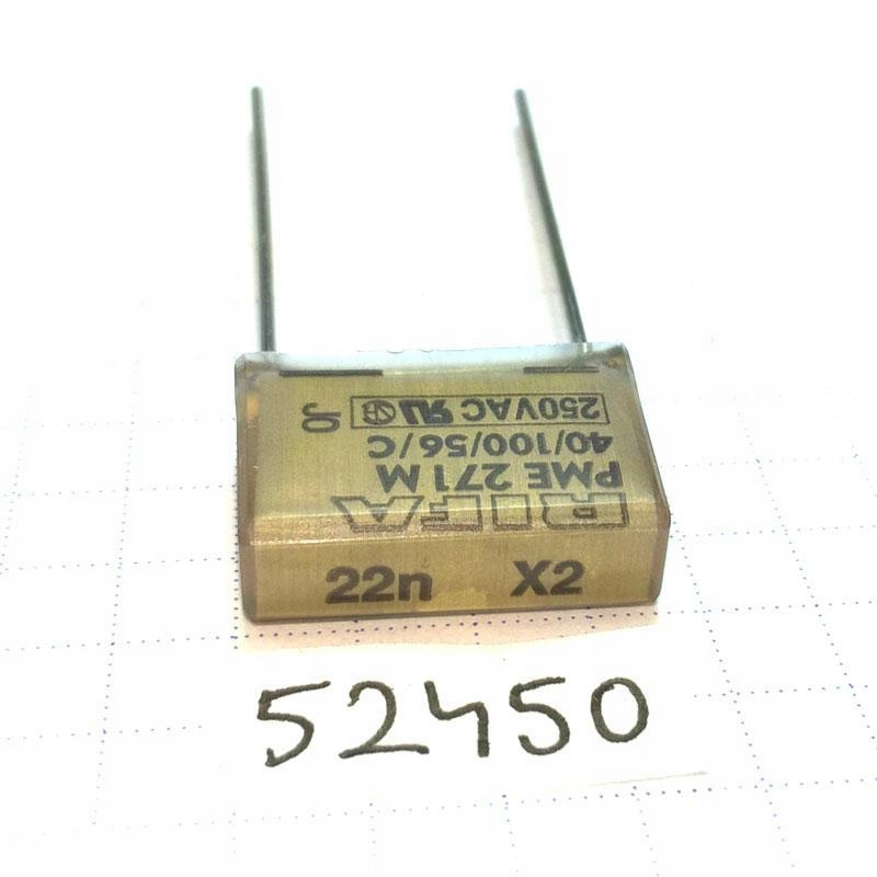 2x RIFA PHE850 Polyp. Condensatore Pellicola Y2 22nF 300Vac RM:15 - Foto 7