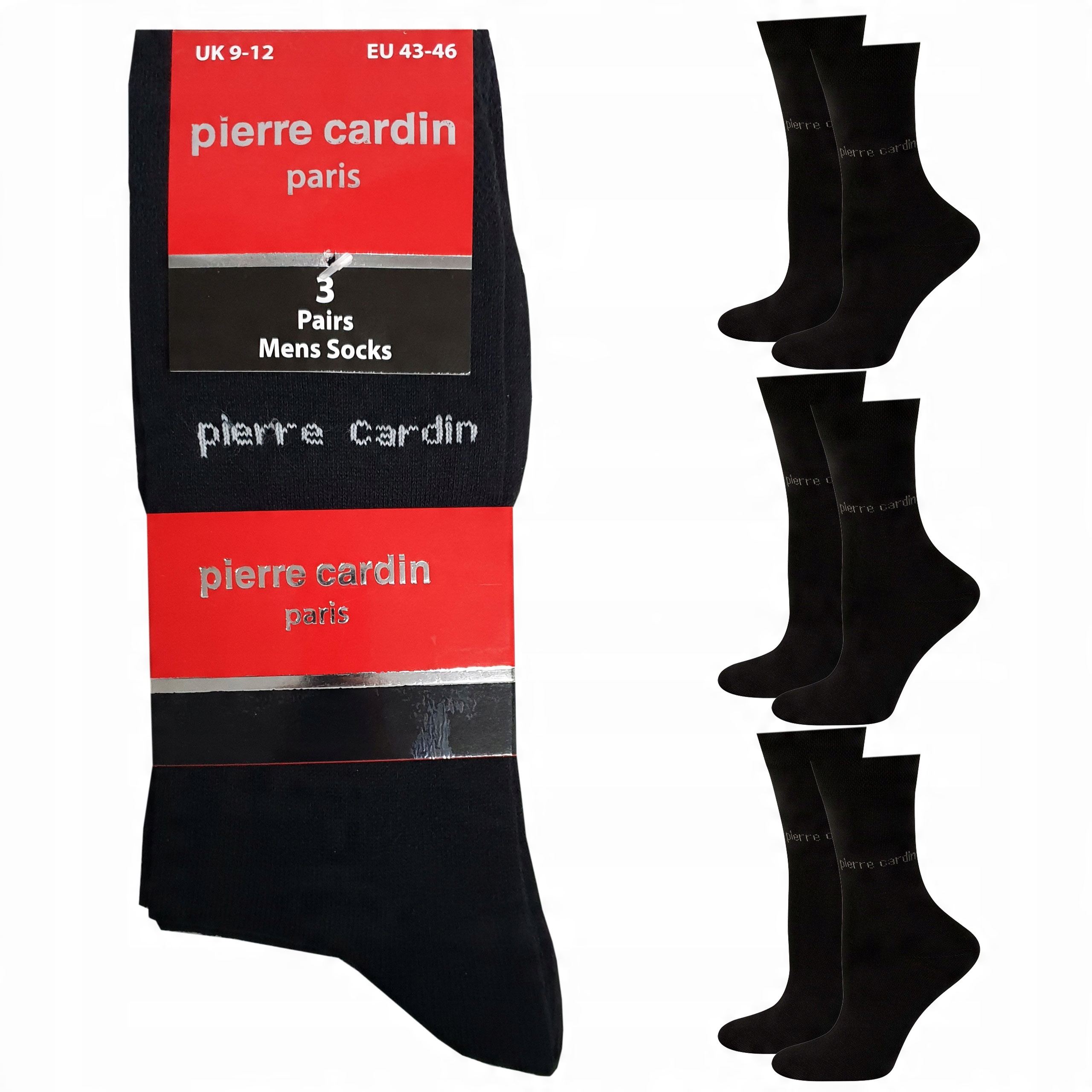 

Pierre Cardin Skarpety Garniturowe 3pak 43-46 Czar