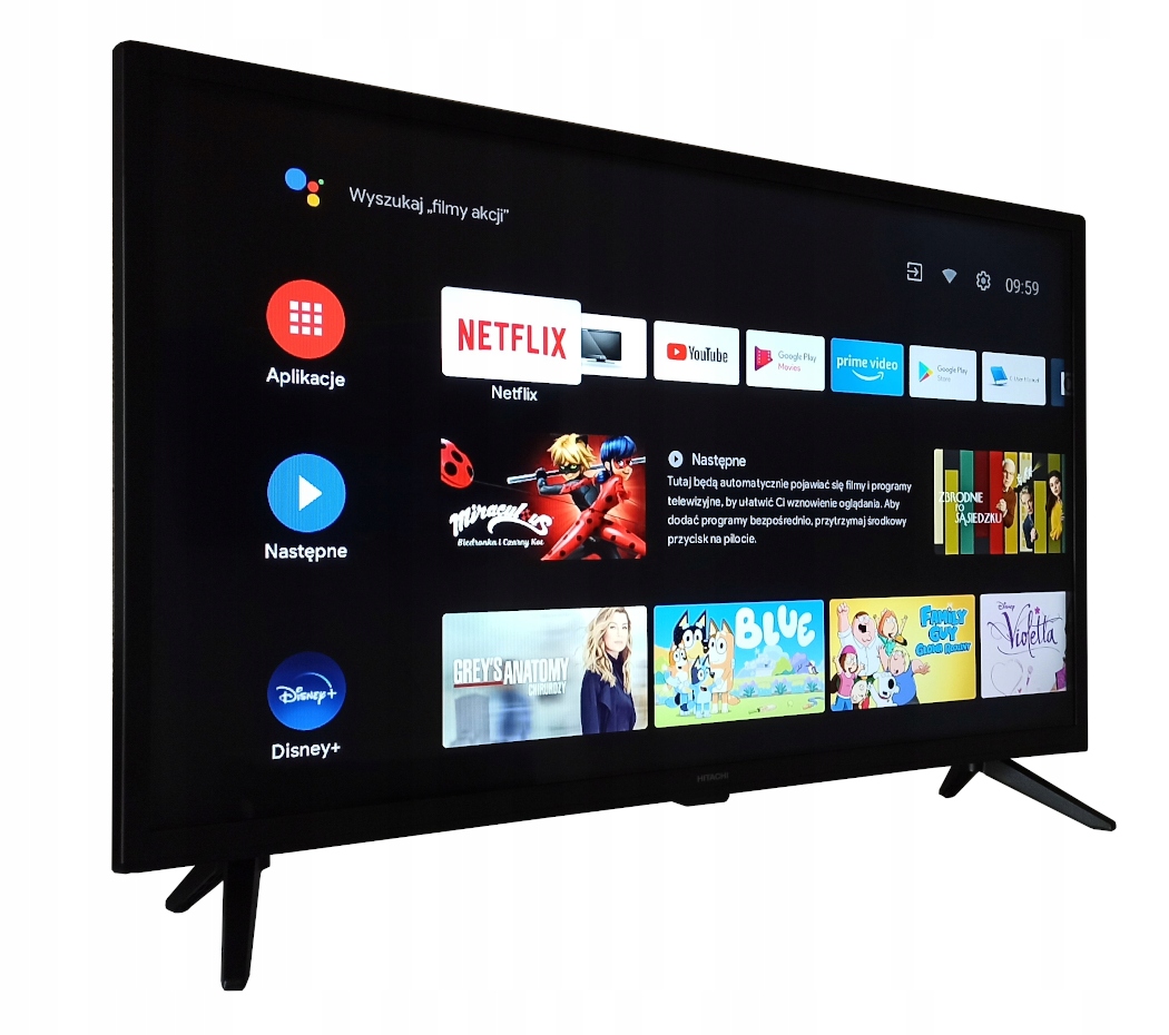 

Smart Tv 32 Hitachi FA32E4250 FullHD Hevc Android