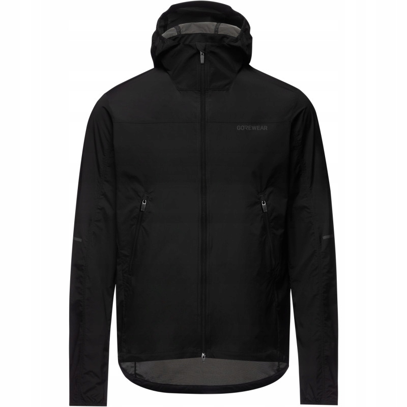 Gore Bunda Fernflow Windbreaker pánské s kapucí černá 2XL